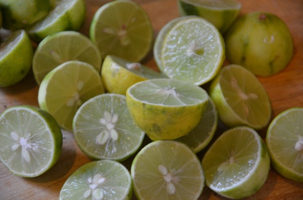 Key Limes - slightly sweeter than conventional