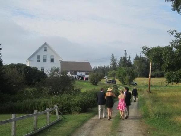 The Reception catered by Nebo from North Haven
